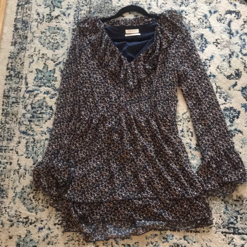 Urban Outfitters Navy Fall Dress